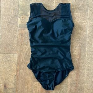 Albion Fit “The Maria” Black One-Piece Mesh Swimsuit - Like New - Women’s Medium